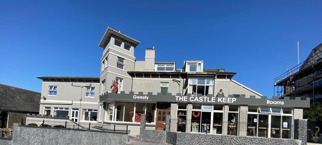 Seagulls Rest Marine Themed Seaview Apartment Criccieth Eksteriør billede